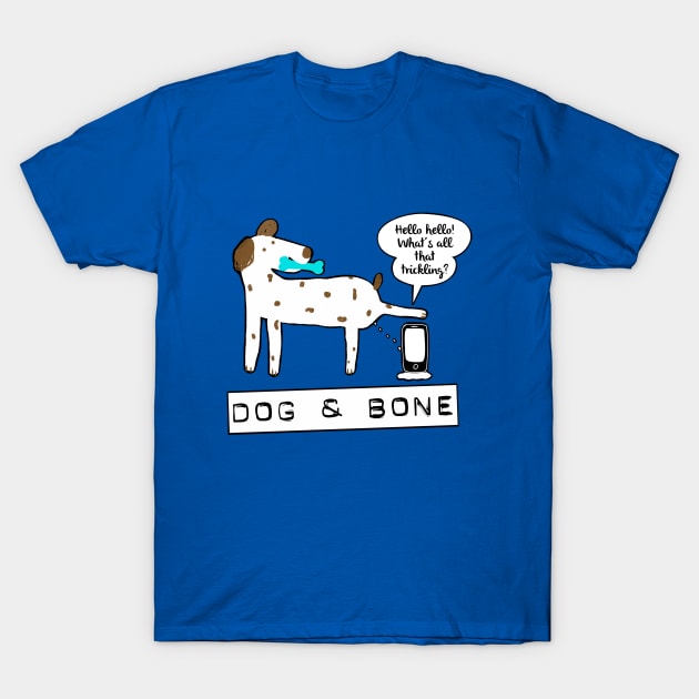 Dog and Bone Cockney London Design T-Shirt by EmmaFifield